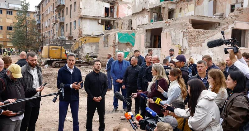 Volodymyr Zelensky criticises US inaction after Russian strikes kill 70