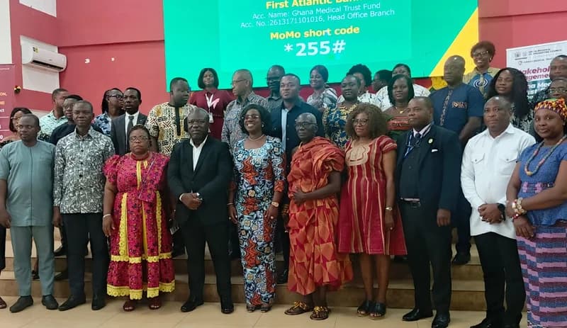 Adjoa Obuobia Darko-Opoku promotes Ghana Medical Trust Fund in Ho