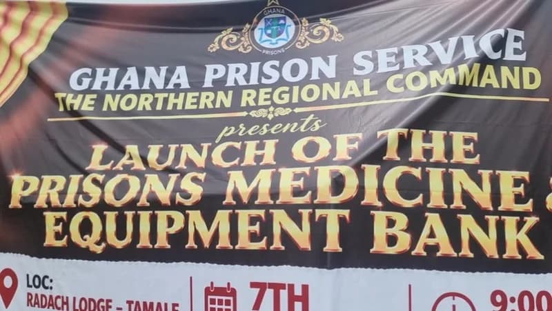 Ghana Prisons Service launches medicine bank for three northern regions