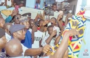 Winneba: Afenyo-Markin commissions police apartments at Fetteh-Osakam
