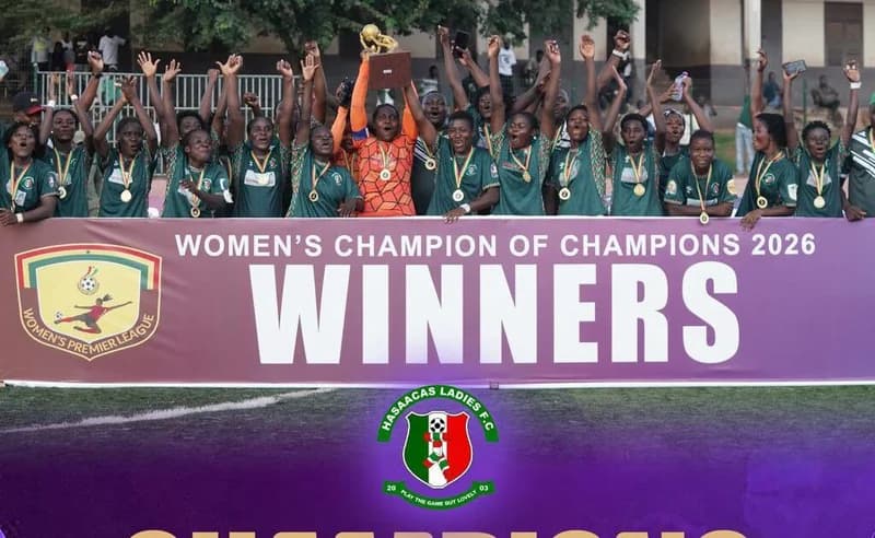 Hasaacas Ladies defeat Ampem Darkoa to win 2026 Champion of Champions