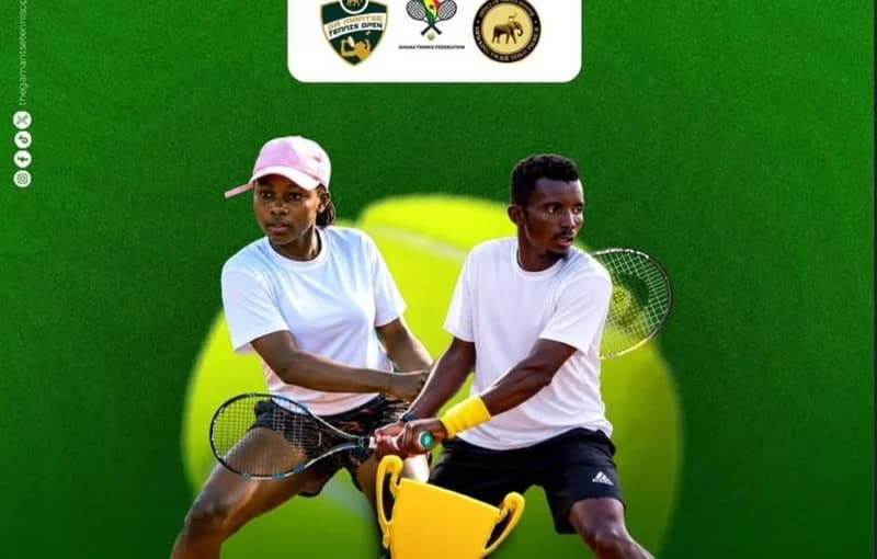 Ga Manste Tennis Open Championship begins at Accra Sports Stadium