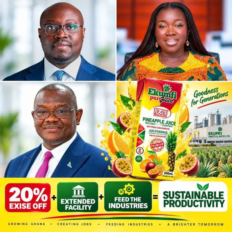 Ekumfi Fruits and Juices targets US$48m in annual turnover