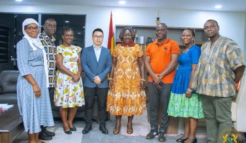 Elizabeth Ofosu-Adjare meets manufacturers to boost local production
