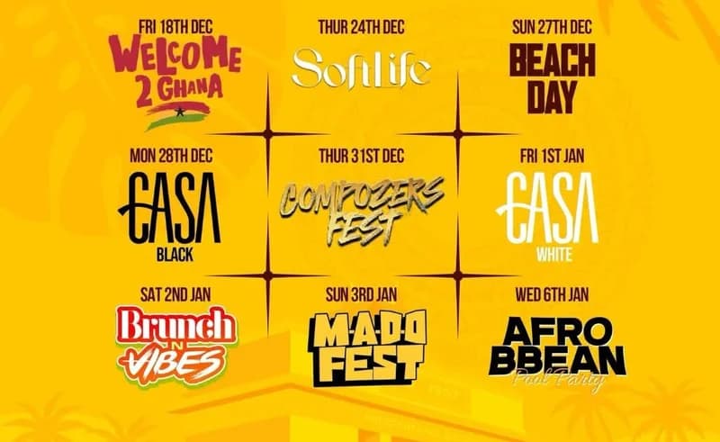 Akwaaba UK unveils nine events for December in Ghana 2026