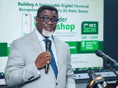 Dr Andy Osei Okrah, CEO of Tree Crops Development Authority