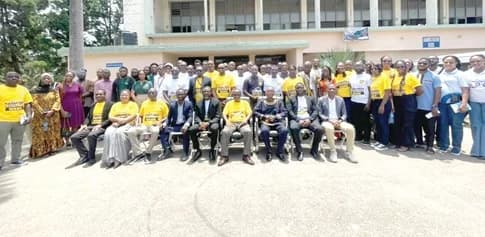 Speakers and participants in the symposium