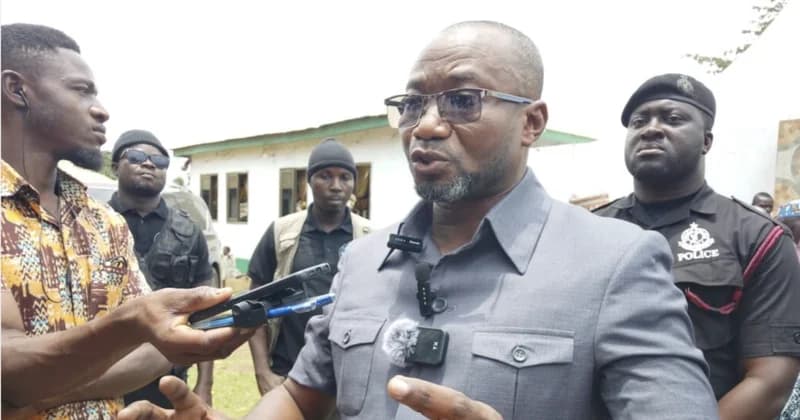 Francis Owusu Antwi inspects 74-kilometre Big Push road projects in Bono East